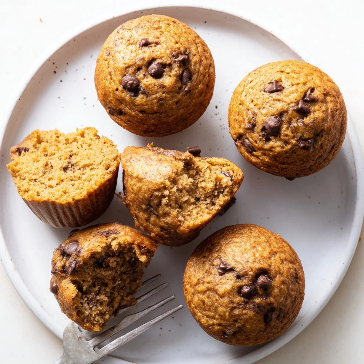 Little Bites Mini Muffins, golden tops steaming, served on cooling rack