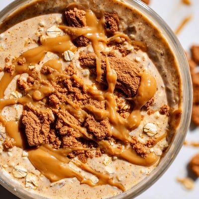 Biscoff Overnight Oats